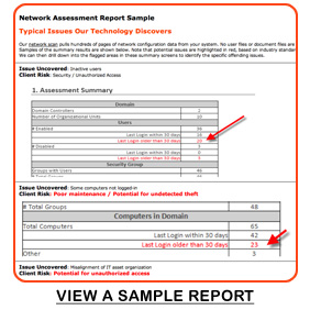 Network Assessment Report Sample